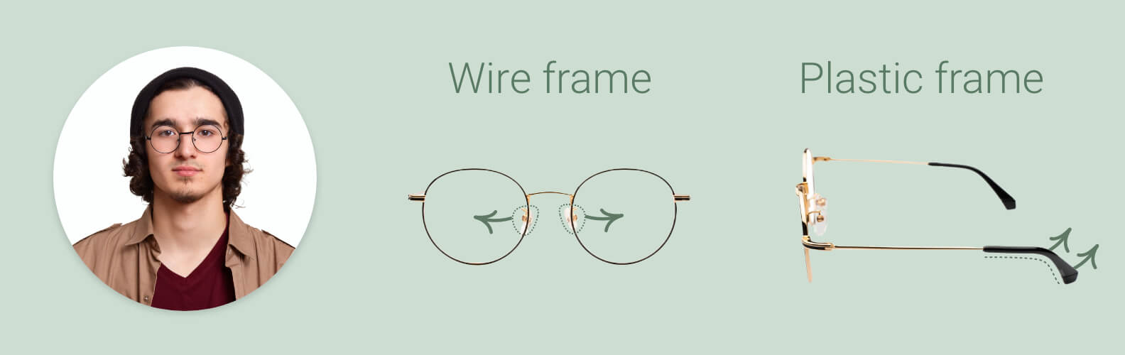 Kako zrahljati nosne blazinice očal