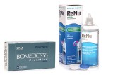 Biomedics 55 Evolution (6 leč) + ReNu MultiPlus 360 ml s posodico 1590