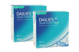 DAILIES AquaComfort Plus Torične (180 leč)