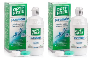 OPTI-FREE PureMoist 2 x 300 ml z etuiji