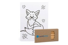 Pobarvanke + barvice Lentiamo (bonus)