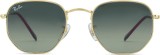 Ray-Ban Hexagonal RB3548N 001/71 51 38353